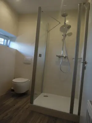 Ein Badezimmer in der Unterkunft Ferienwohnung Bayer