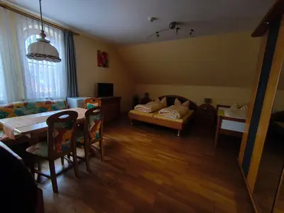 Ein Bett oder Betten in einem Zimmer der Unterkunft Landgasthof Reichsadler