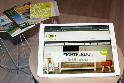 Grundriss der Unterkunft Ferienwohnung Fichtelblick