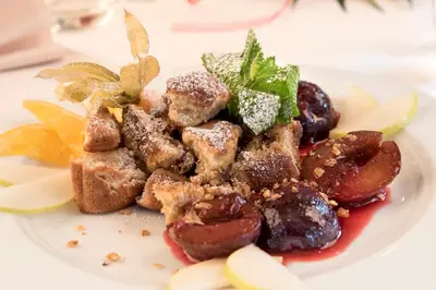 Essen im Hotel oder in der Nähe
