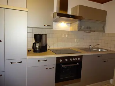 Küche/Küchenzeile in der Unterkunft Haus Seeliger im Fichtelgebirge