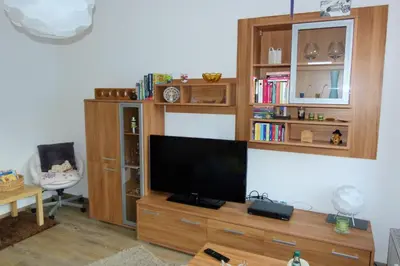 TV/Unterhaltungsangebot in der Unterkunft Ferienwohnung KaRo