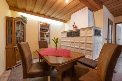 Küche/Küchenzeile in der Unterkunft Zweck's Ferienwohnung