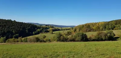 Naturlandschaft in der Nähe des Ferienhauses