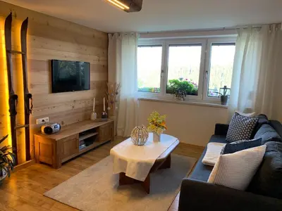 TV/Unterhaltungsangebot in der Unterkunft Ferienwohnung Familie Becher Klingenthal Aschberg