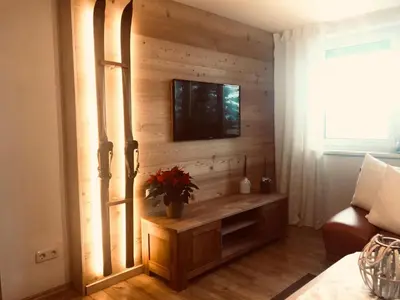 TV/Unterhaltungsangebot in der Unterkunft Ferienwohnung Familie Becher Klingenthal Aschberg