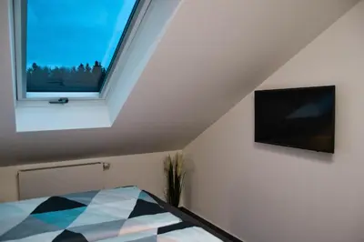 TV/Unterhaltungsangebot in der Unterkunft Tannenblick-Franken