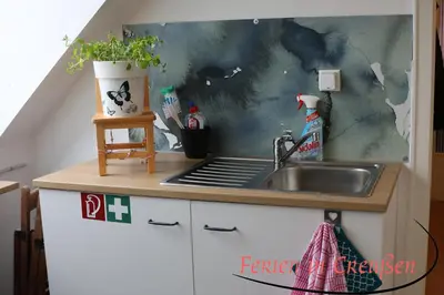 Küche/Küchenzeile in der Unterkunft Ferien in Creußen