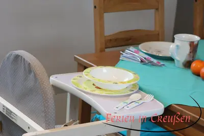 Essen in der Ferienwohnung oder in der Nähe
