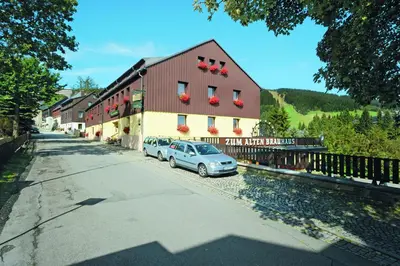 Das Gebäude in dem sich das Hotel befindet