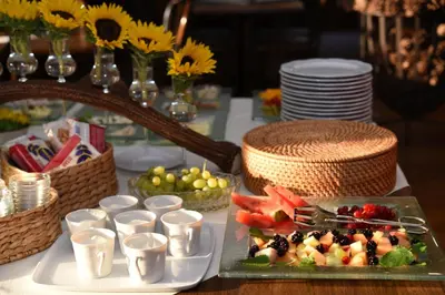 Essen in der Pension oder in der Nähe