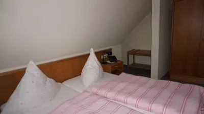 Ein Bett oder Betten in einem Zimmer der Unterkunft Landhaus Wölfel