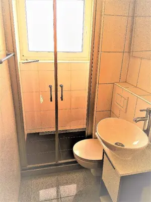 Ein Badezimmer in der Unterkunft Apartment Hof-Bayern