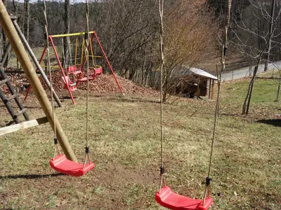 Ein Kinderspielbereich in der Unterkunft FeWo/GZ Hannelore Müller