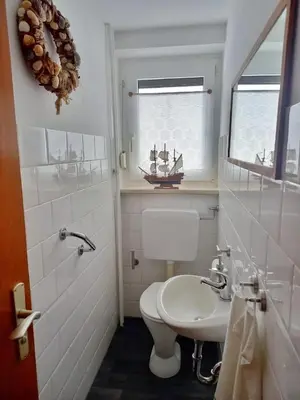 Ein Badezimmer in der Unterkunft Ferienwohnung Pasek