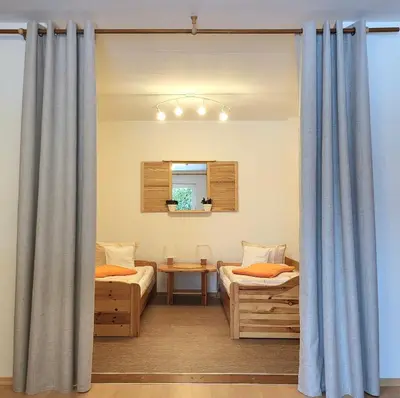 Küche/Küchenzeile in der Unterkunft Ferienwohnung Pasek