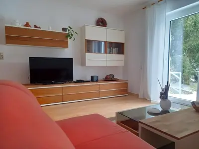 TV/Unterhaltungsangebot in der Unterkunft Ferienwohnung Pasek