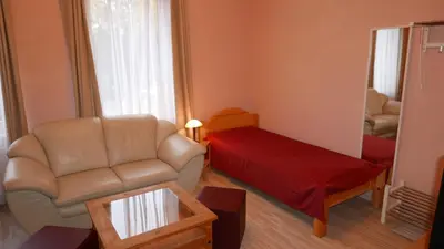 Ein Bett oder Betten in einem Zimmer der Unterkunft Reusa Apartments
