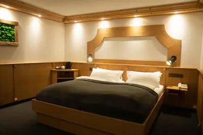 Ein Bett oder Betten in einem Zimmer der Unterkunft Hotel Stadtkrug