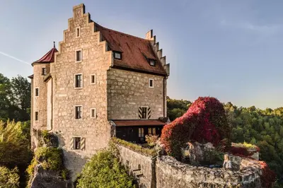 Das Gebäude in dem sich das Hotel befindet