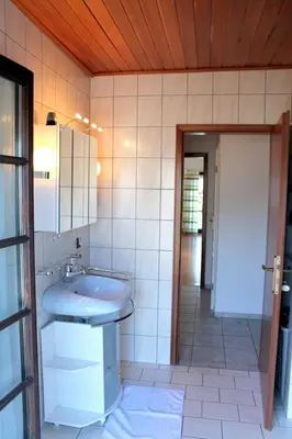 Ein Badezimmer in der Unterkunft Ferienwohnung Raithel