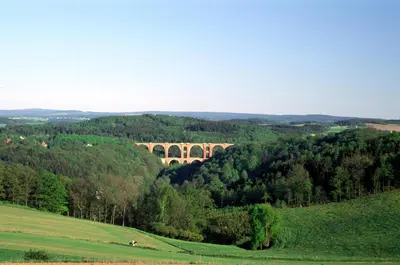 Naturlandschaft in der Nähe des Ferienhauses