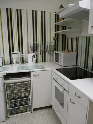 Küche/Küchenzeile in der Unterkunft Ferienwohnung Alte Apotheke