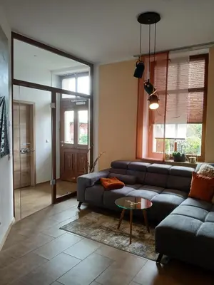 Ein Sitzbereich in der Unterkunft Ehem. Sächsisch-Bayrischer Hof