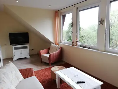 TV/Unterhaltungsangebot in der Unterkunft Appartementhaus am Fichtelberg