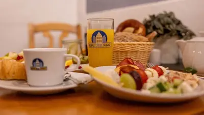 Essen im Hotel oder in der Nähe