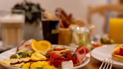 Essen im Hotel oder in der Nähe