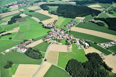 Naturlandschaft in der Nähe der Ferienwohnung