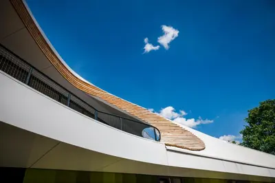 Das Gebäude in dem sich das Hostel befindet