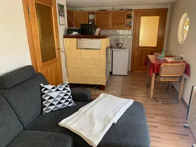 Küche/Küchenzeile in der Unterkunft Ferienhaus Fröhlich