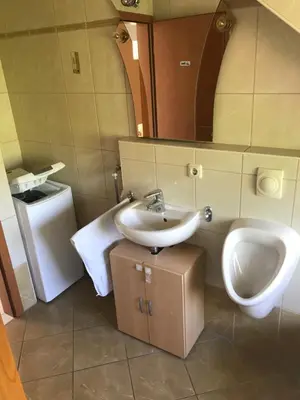 Ein Badezimmer in der Unterkunft Wieko Ferienwohnungen