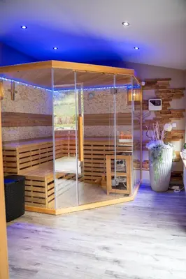 Ein Bett oder Betten in einem Zimmer der Unterkunft Das kleine Landhotel im Fichtelgebirge