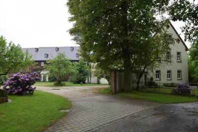 Ein Garten an der Unterkunft Ferienhof Schricker