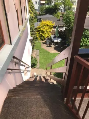 Ein Balkon oder eine Terrasse in der Unterkunft Wieko Ferienwohnungen