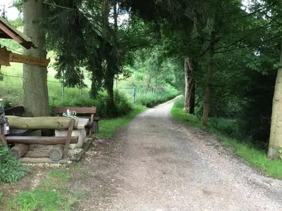Naturlandschaft in der Nähe der Ferienwohnung