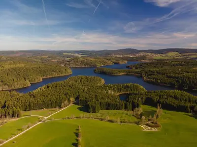 Naturlandschaft in der Nähe der Ferienwohnung