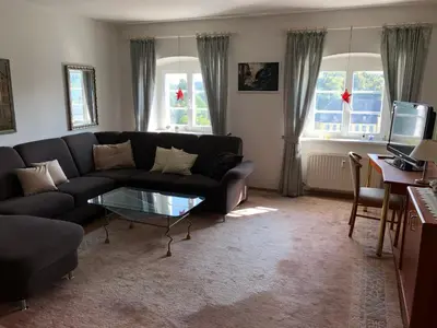 TV/Unterhaltungsangebot in der Unterkunft Ferienwohnung König Max