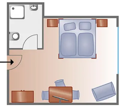 Grundriss der Unterkunft Landhaus Lederer