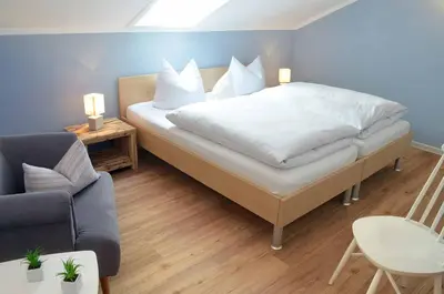 Ein Bett oder Betten in einem Zimmer der Unterkunft Landhaus Lederer