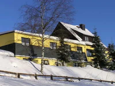 Pension Am Zechengrund im Winter
