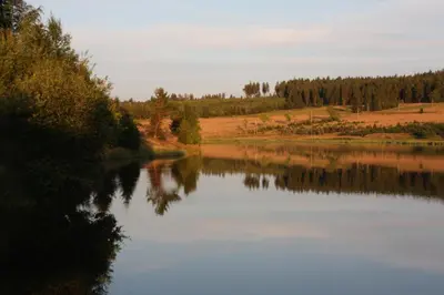 Naturlandschaft in der Nähe der Ferienwohnung