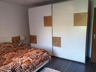 Ein Bett oder Betten in einem Zimmer der Unterkunft Ana‘s Ferienwohnung