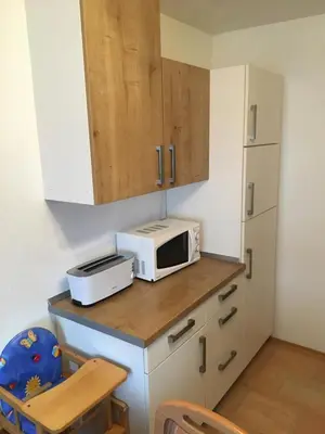 Küche/Küchenzeile in der Unterkunft Ana‘s Ferienwohnung
