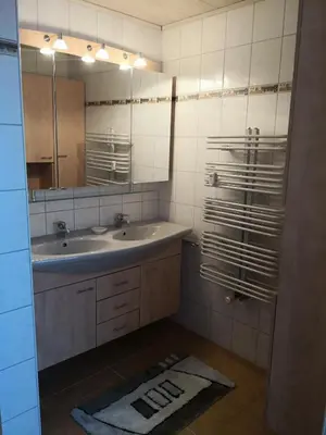 Ein Badezimmer in der Unterkunft Ferienwohnung Schmeisser