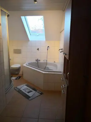 Ein Badezimmer in der Unterkunft Ferienwohnung Schmeisser