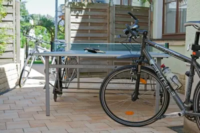 Radfahren an der Unterkunft Landgasthof Zum Schützenhaus Sosa oder in der Nähe